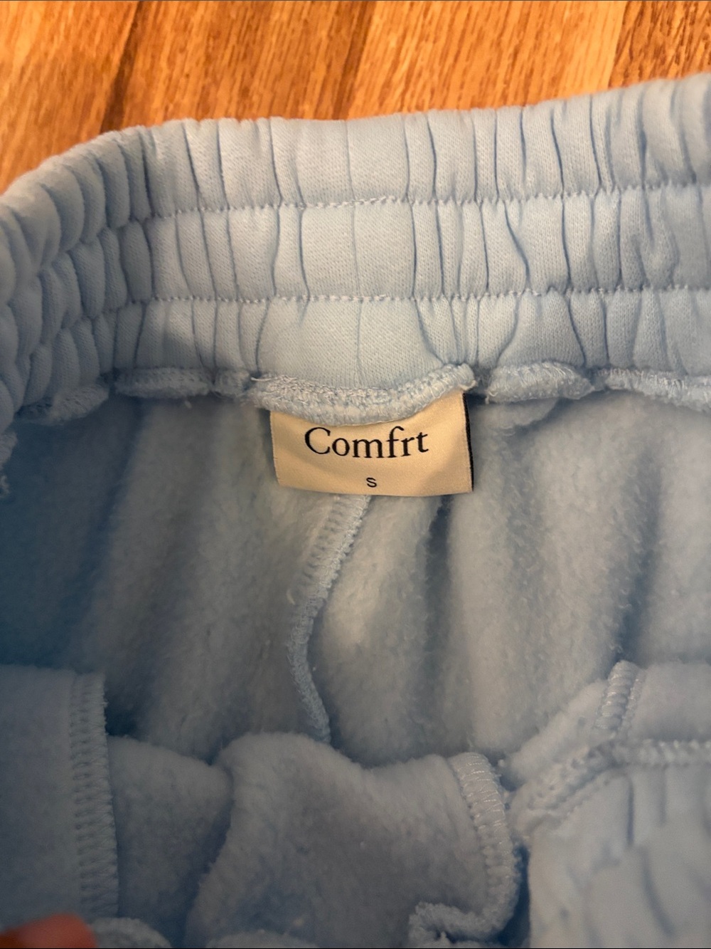 Comfrt Pastel Limited Collection Sweatpants Joggers Baby Blue - Picture 6 of 8